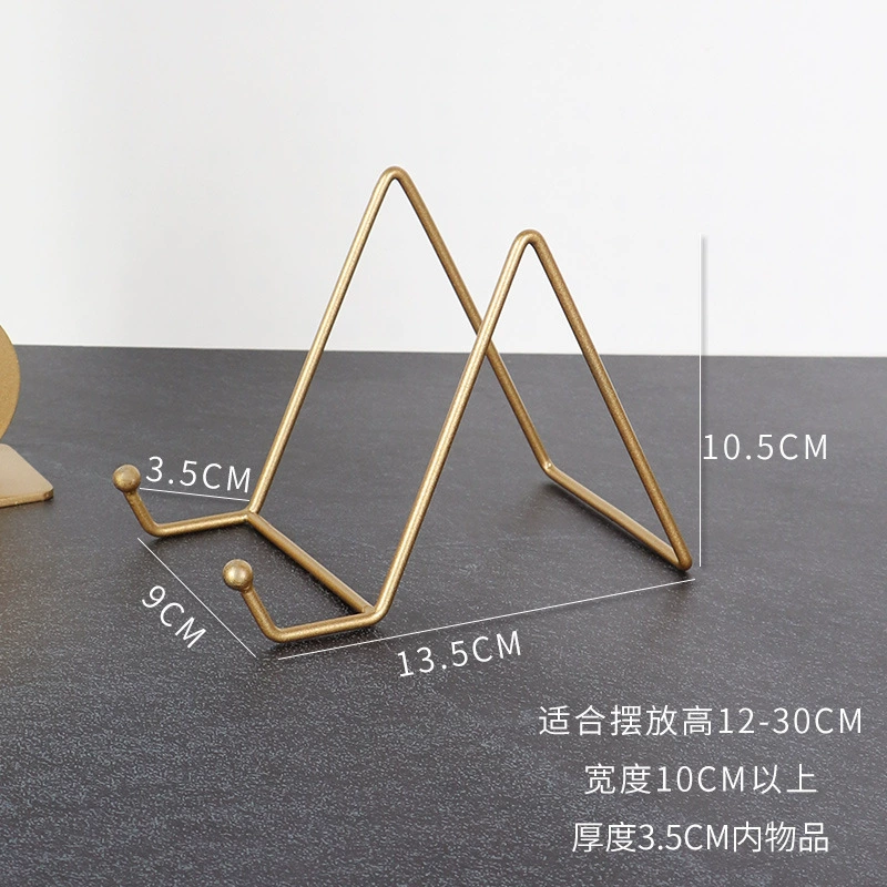 Оптовые декоративные орнаменты plate holder display stand clock display bracket hanging plate photo frame tray appreciation plate porcelain plate support