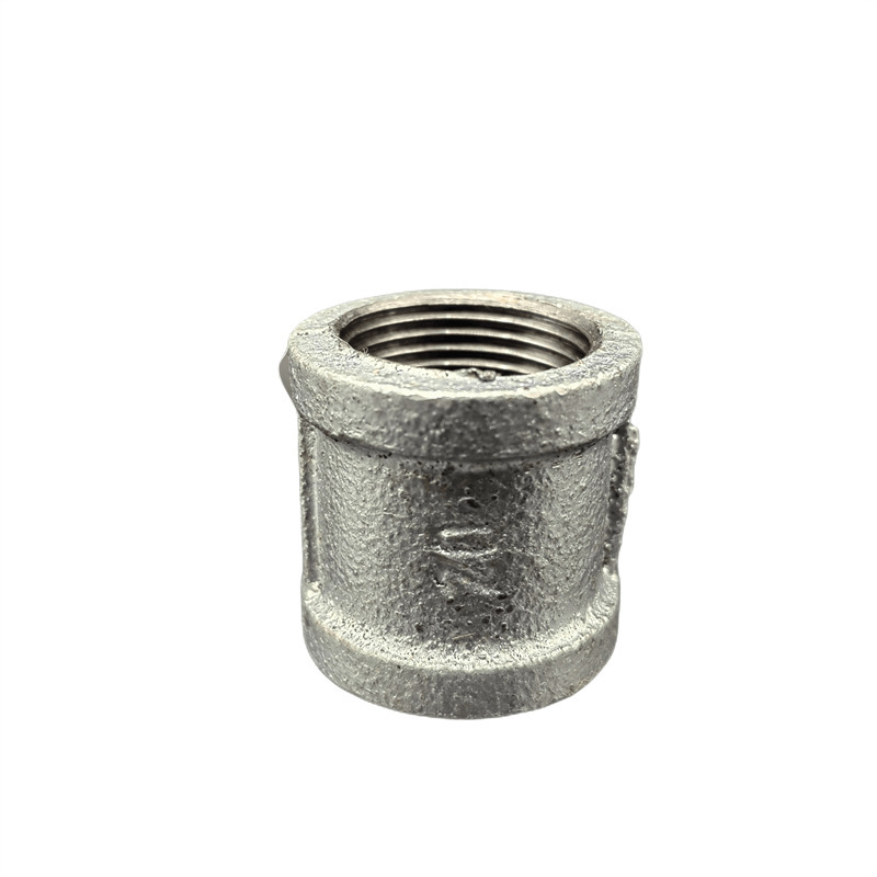 Accesorios de tubería de diente interno de tubería galvanizada, filamento interno antiguo, diámetro reducido directo, cabeza pequeña, junta recta, accesorios de tubería contra incendios, hierro fundido