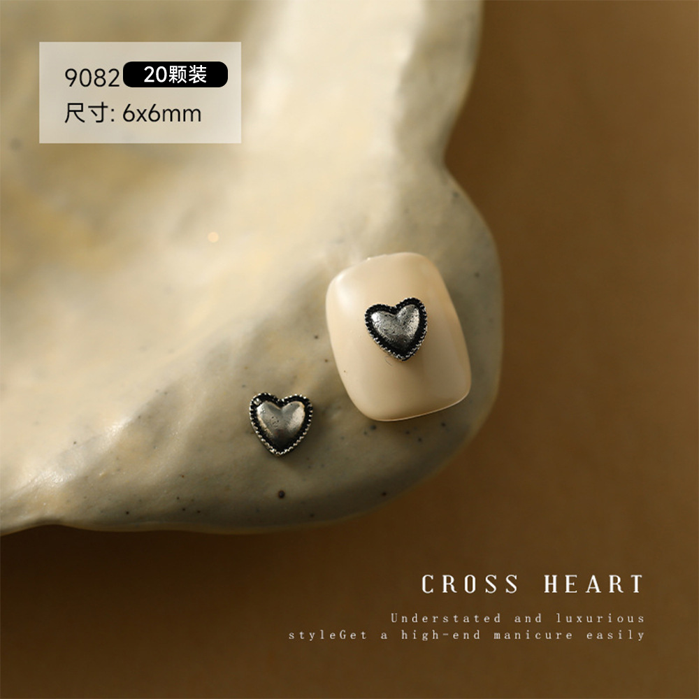 싱글 크로우 하트 주얼리 (Ali-9082)