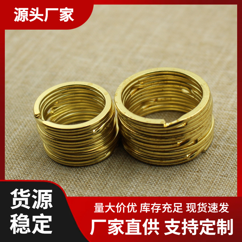 brass creative keychain