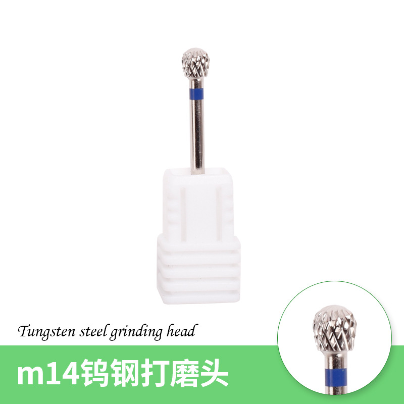 Ventas transfronterizas de uñas de aleación de tungsteno de acero conjunto de cabeza de molienda, máquina de molienda especial de herramientas de cepillo de cabeza de molienda 7 conjuntos
