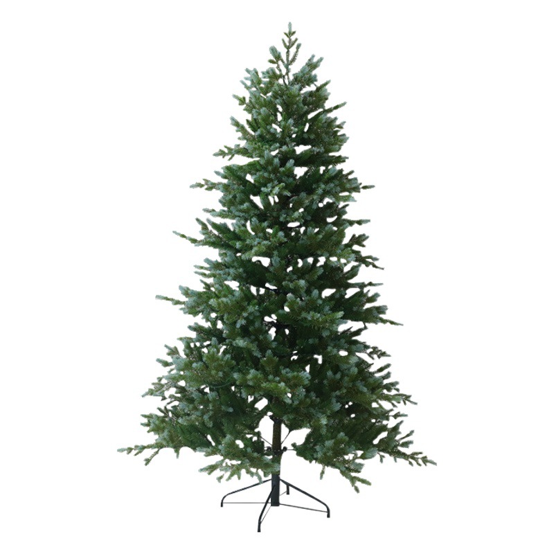 Decoraciones de Navidad 1,5/1,8/2,1 árbol de Navidad PE cifrado árbol decorativo luces LED tienda adornos de la ventana