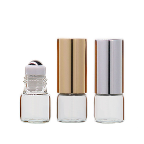 Multi-Specification Cosmetic 8ml Rollerball Bottle 5ml Transparent Rollerball Glass Bottle Travel Serum Perfume Dividing Bottle