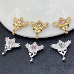 保色满钻百变小樱魔盒通孔手工水晶文玩手串手链DIY饰品配件串珠