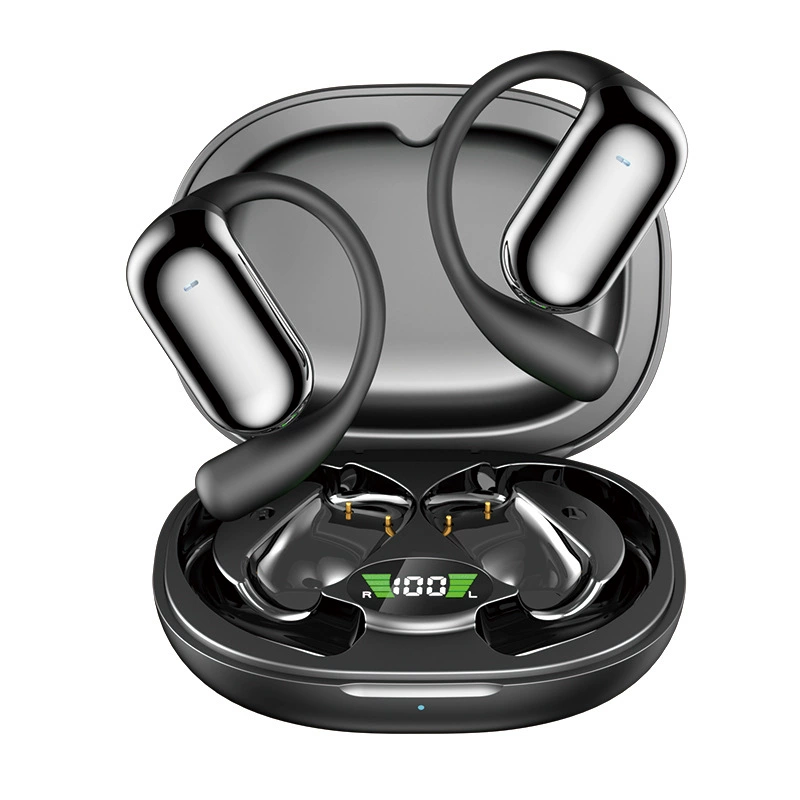Кросс-бортовая популярная гарнитура Q16S Bluetooth, открытого типа, без вкладышей, ультрадолго работающая батарея, спортивная гарнитура с AI переводом