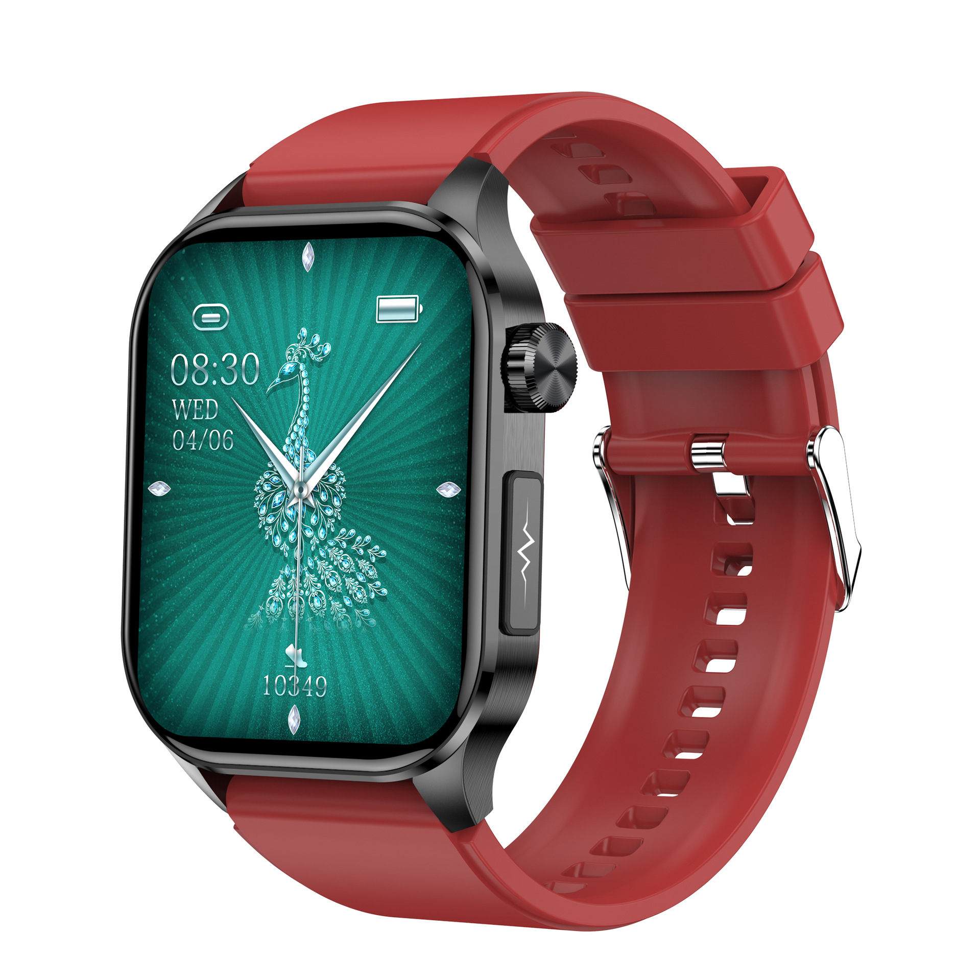 Ecg Health Smart Watch With Bluetooth Call And Amoled Display_voghion.com