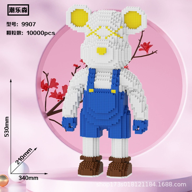 Lego large rabbit & fox constructor set (Lego) — multi-size building kits, 26–115 cm variants