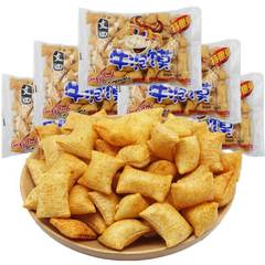 兒時懷舊文四牛泡饃55g/袋空心薯片膨化校園辦公小吃休閒零食