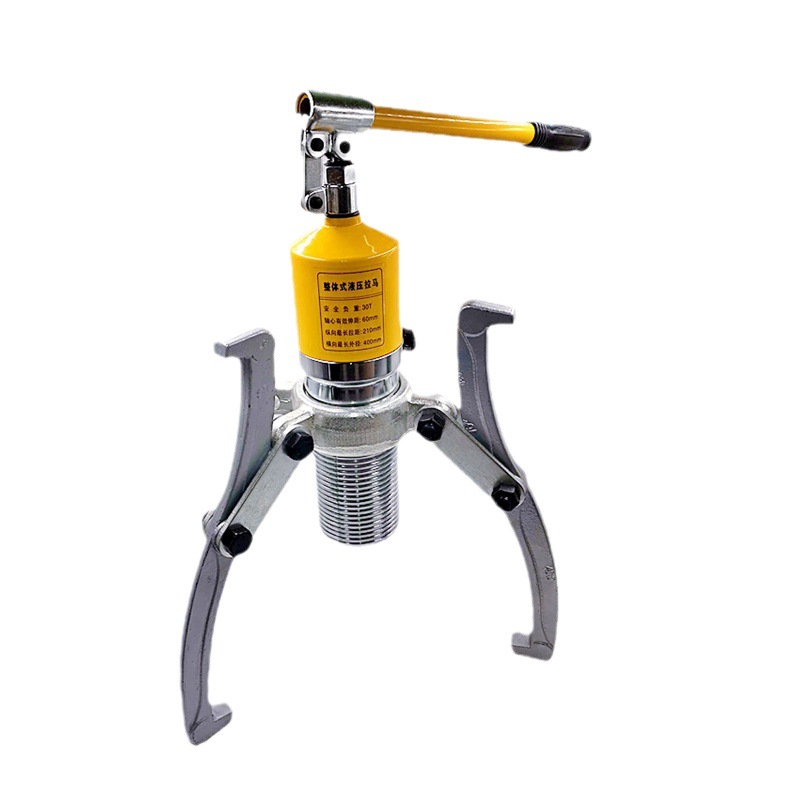 Yuhuan eléctrico manual de tracción hidráulica caballo dos tres garra desmontaje rodamiento rueda de tracción multifunción dispositivo de código de tracción