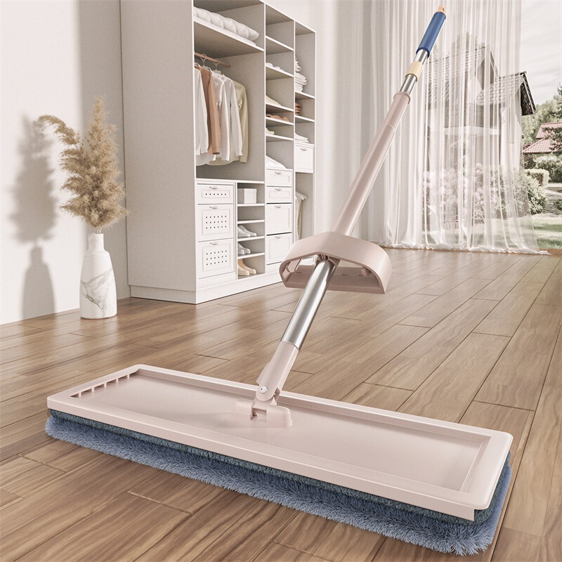 Hand-free Flat Mop Lazy Mop Floor Cleaning Artifact Household Mop Absorbent Dry Wet Mop p