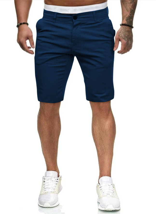 Mens Chino Shorts Casual Cotton Stretch Half Pant Cargo Combat Shorts Stylish - Picture 15 of 19
