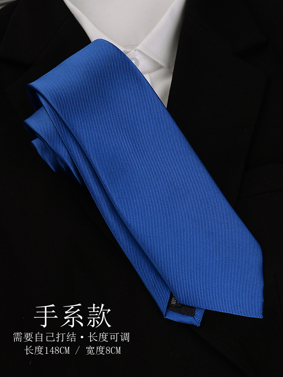 メーカーの国境を越えたメンズフォーマルウェアハイエンドレトロブラックとグレーのネクタイビジネスカジュアルジッパープロの仕事用手作り