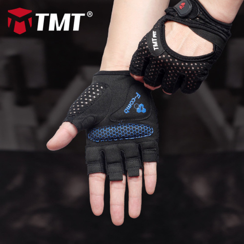 Thin sports fitness cycling gloves, breathable and lightweight, anti-slip for knights, men's adult hand guards, thickened palm pads for women