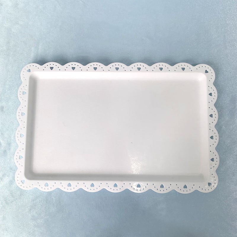 Tabla de descanso de té bandeja de pastel de aniversario decoración tabla de postres estante de exhibición de té de la tarde estante de dulces platos de recepción