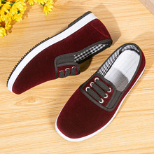 2025多款老北京布鞋一脚蹬中老年女士休闲软底妈妈鞋地摊女鞋批发