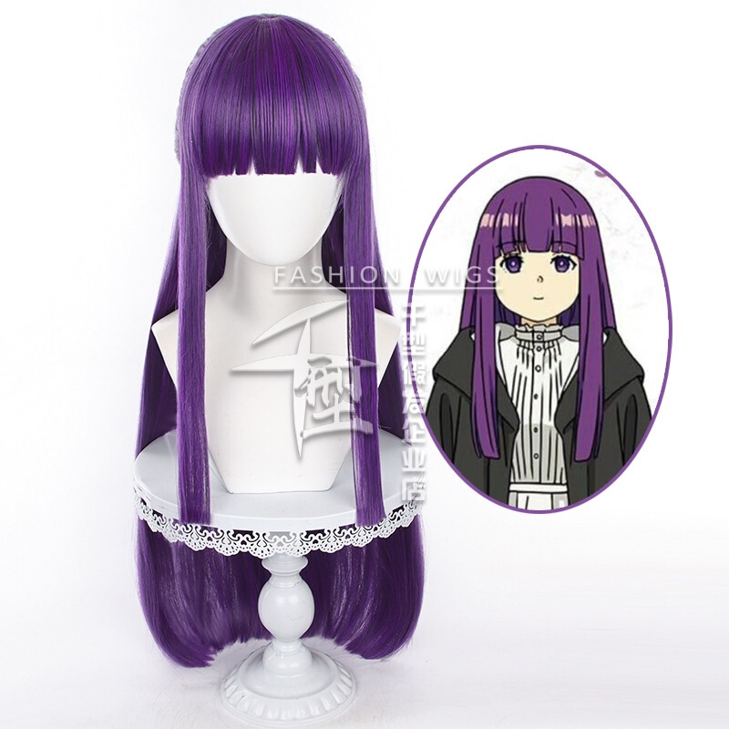【Xing Luo】Frieren: Beyond Journey's End Frieren cosplay wig purple long hair 【Xing Luo】Frieren: Beyond Journey's End Frieren cosplay wig purple long hair