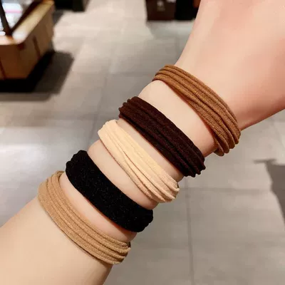 Saç üçün rezinlər, High Elastic Rubber Tendon Women's Hair