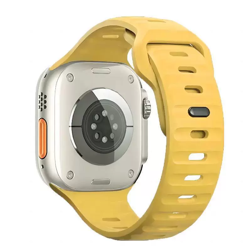 Силиконовый ремешок для Iwatch, новая спортивная модель с квадратной пряжкой, для Apple SE/8/Ultra, силиконовый ремешок для Apple