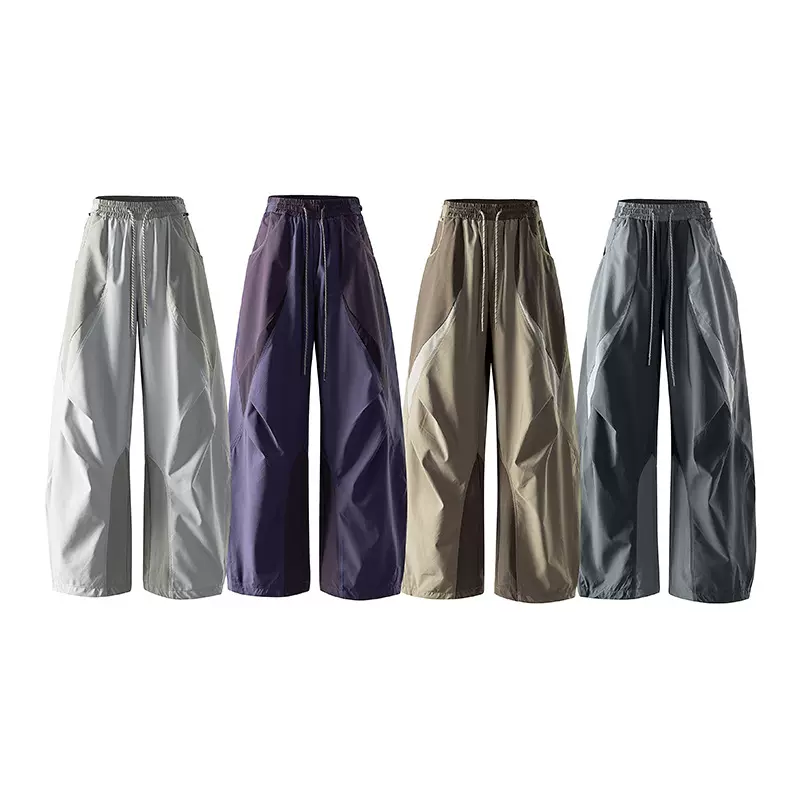 黑舰队户外山系轻量化伞兵裤男女登山防水速干抗撕裂休闲裤