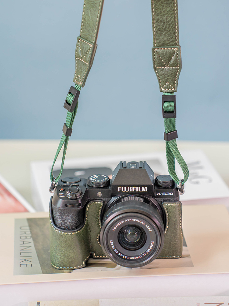 Funda protectora Fuji XS20 Bolsa para cámara XS10 Funda de cuero de segunda generación XH2S Bolsa base XT5X100VI Accesorios