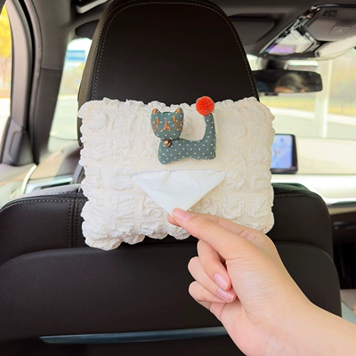 Creative Cute Bell Cat Simple | Car tissue box/set