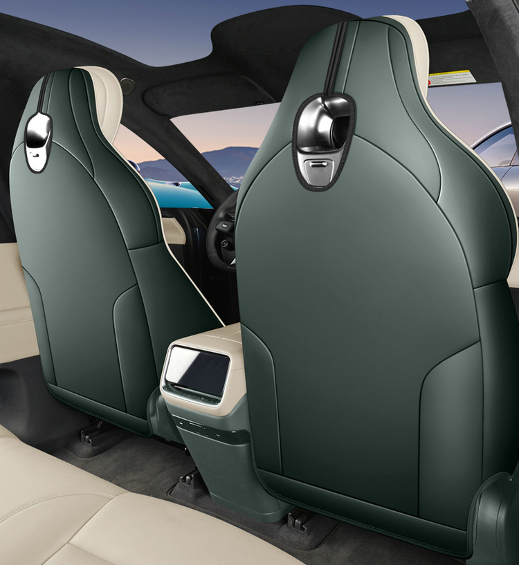 New Model Suitable for Yu7 Full Leather Car Seat Cushions, Four-Season Special Seat Covers, One Car One Version, E-Commerce Dropshipping Wholesale