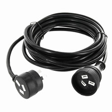 供應澳大利亞3-30米延長線公母插頭澳大利亞背插對插延長線電源線