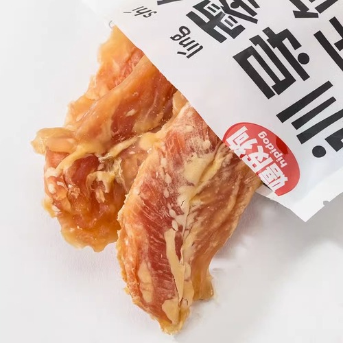 Hippie Dog Chicken Breast Snack 90g Pet Teething Stick Training Reward Teddy Puppy Golden Retriever Dog Chicken Jerky