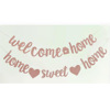 We Welcome Home Welcome Banner Family Holding Party Laqi HOME SWEET Home Lahua