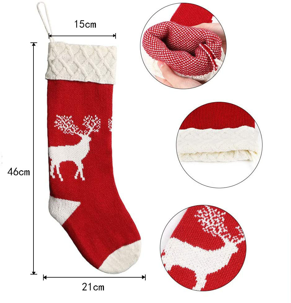 Christmas Fashion Christmas Tree Snowflake Elk Acrylic Party Christmas Socks display picture 1