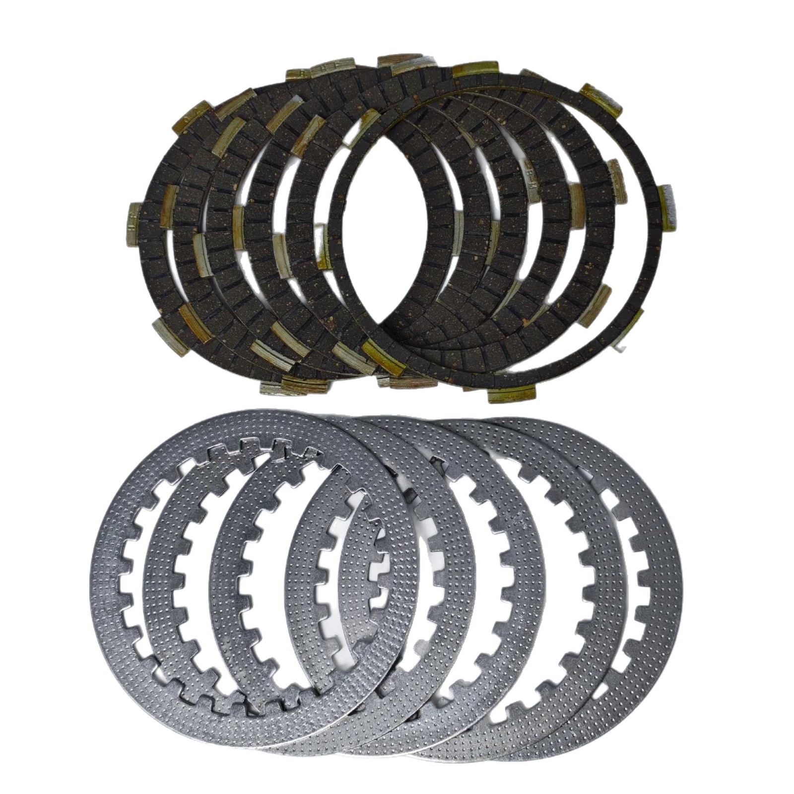 América del Sur África venta caliente BAJAJ NS200 placa de embrague de goma corcho placa de fricción de acero accesorios de motocicleta