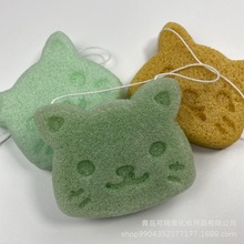 魔芋粉扑柔软魔芋粉冻干洗脸扑彩色蒟蒻洗颜海绵清洁卸妆洗沐粉扑