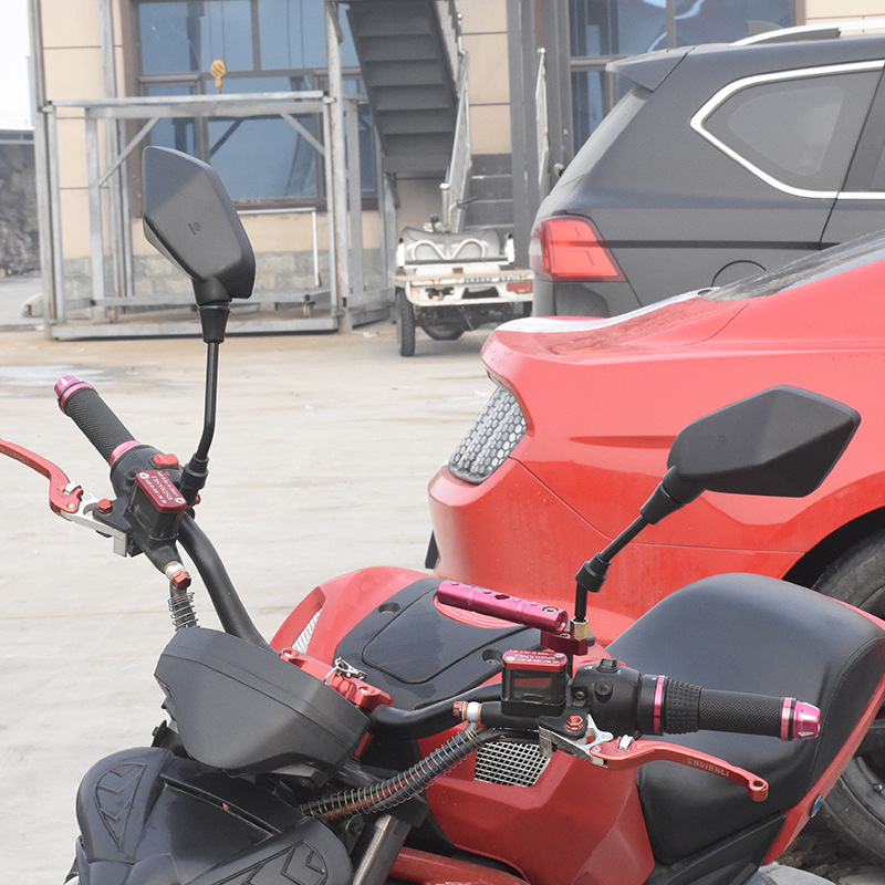 Espejo retrovisor modificado de motocicleta eléctrica, espejo retrovisor, espejo retrovisor, vehículo de batería universal, scooter, espejo retrovisor, triciclo