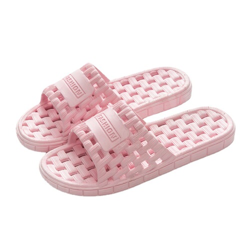 Women's and Men's Bathroom Slippers Wholesale Non-slip Thick Insoles Soft Sole Water-losing Shoes Toilet Bathroom Hotel Drainage Bath
