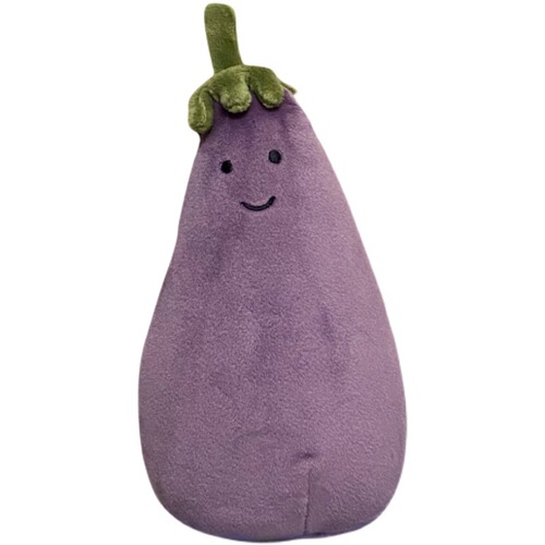 Internet celebrity face-changing purple eggplant doll bag pendant cute girl Xinqie total small plush doll backpack pendant