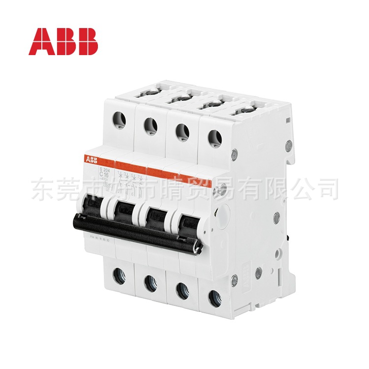 ABB微型断路器小型空气开关SH203 C6 C10 C25 C32零线保护3P+N