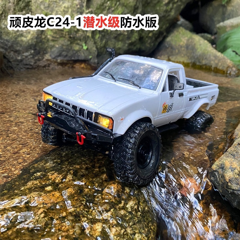 Naughty Dragon C24-1 フルスケールピックアップ四輪駆動クライミングオフロードリモートコントロールカーモデルおもちゃワンピース|undefined