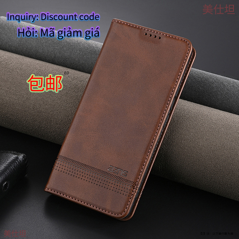 Suitable for Samsung S24Ultra Mobile Phone Case Flip Card S25 All-Inclusive Anti-Fall S23 Internet Celebrity 22 New Style 21 Leather Case