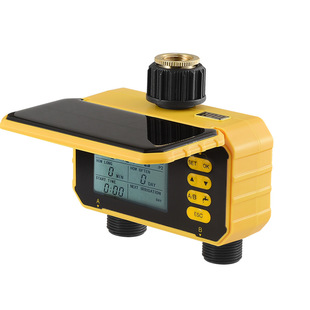 Household lazy micro-spray solar automatic irrigation watering device intelligent drip irrigation dual-channel timing watering artifact