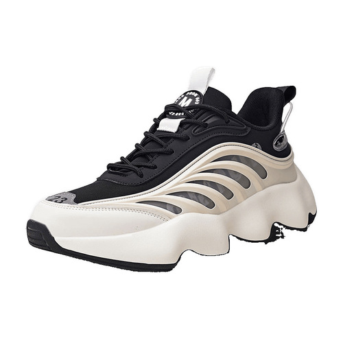 New thick-soled dad shoes, men's shoes, outdoor wear-resistant coconut shoes, sports and casual running, Jinjiang fashionable shoes