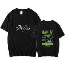 2023新款男装短袖T恤 韩国歌团23年巡回演出 潮流大码男装短袖