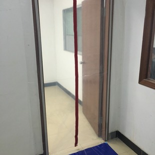 Zipper door, decoration dust-proof door curtain, zipper door of various shapes, dust-proof door curtain