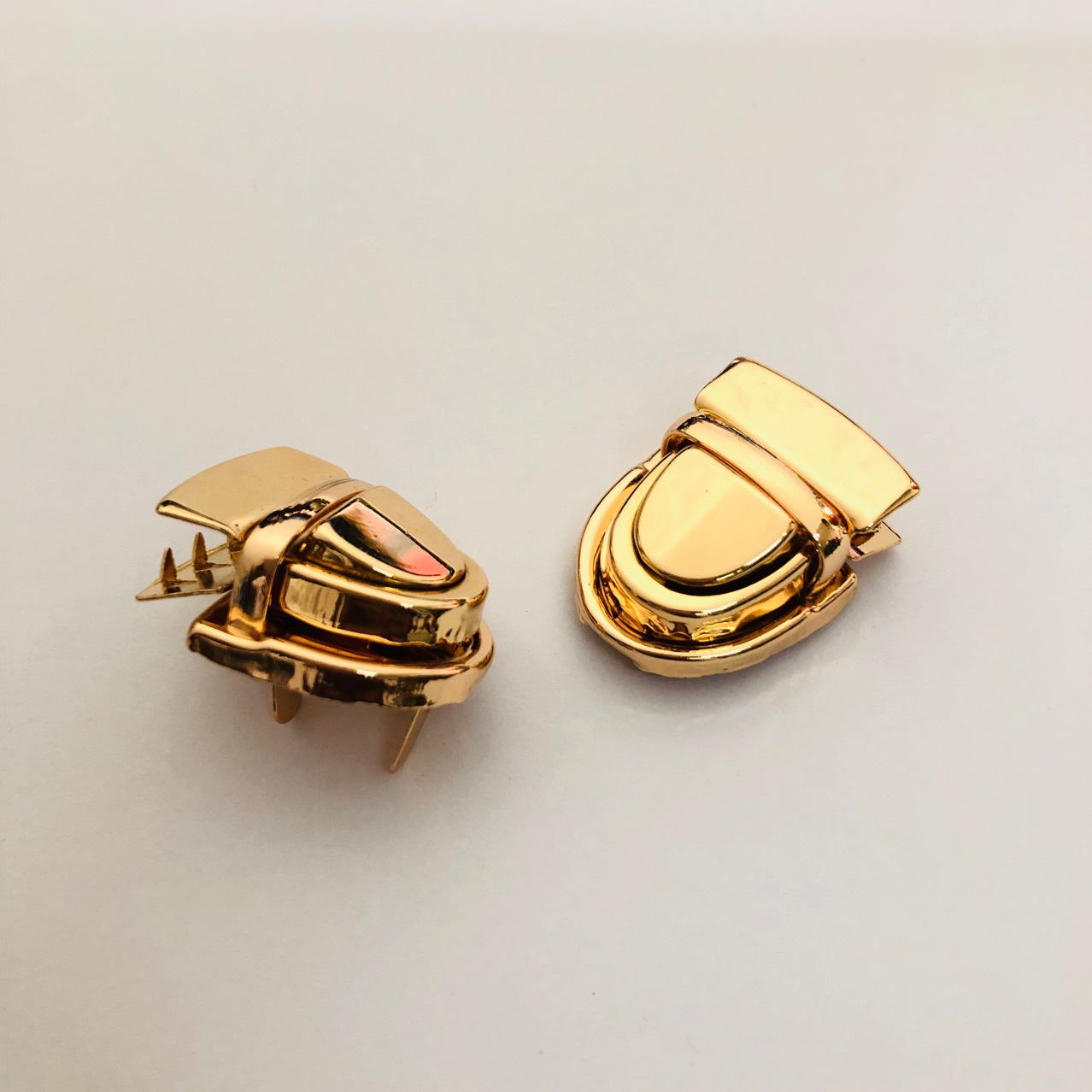 Accesorios para equipaje, cierre de hebilla de lata creativo para joyería DIY, caja de regalo con cierre, cierre de pico de pato