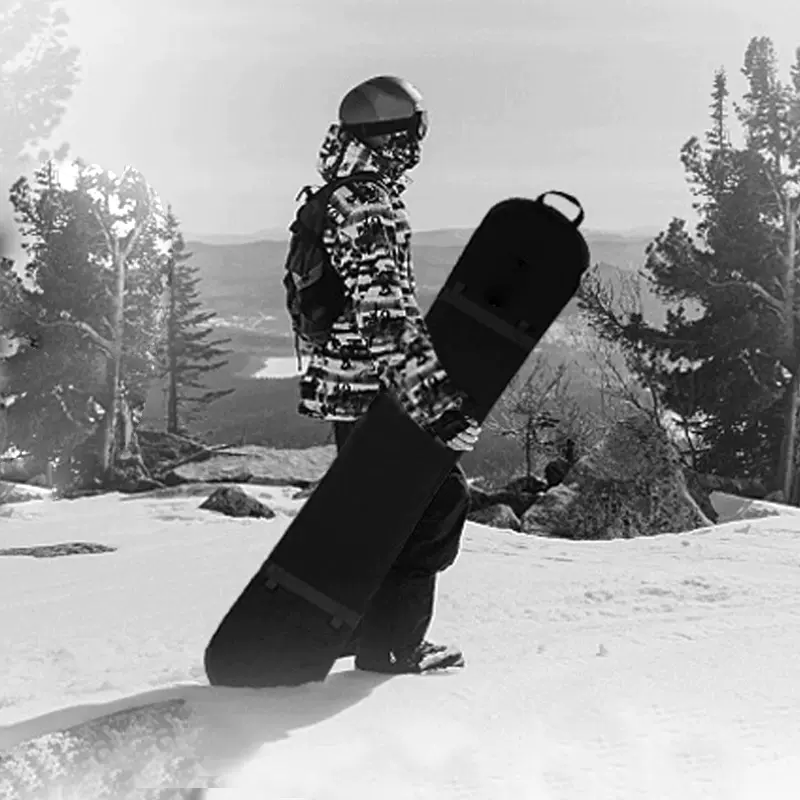 滑雪板包饺子皮防水耐磨大容量单板滑雪板包单肩防划防锈板保护套