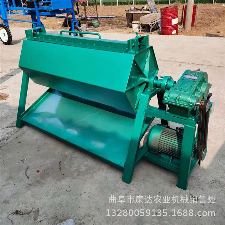 滚筒式打磨机  五金表面处理研磨机 钢铁去棱角200L抛光机