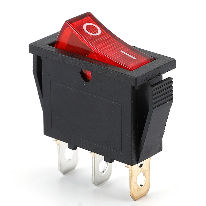 Interruptor de barco blanco KCD3 especificación 14*30 3 pies 3 engranajes olla eléctrica interruptor de fuente de alimentación interruptor de barco al por mayor image 7