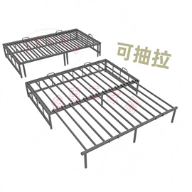 床架/床板;多层置物架;铁艺/钢木床