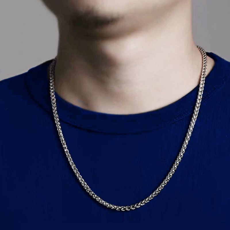 스틸 컬러 3mm 킬 체인 60cm