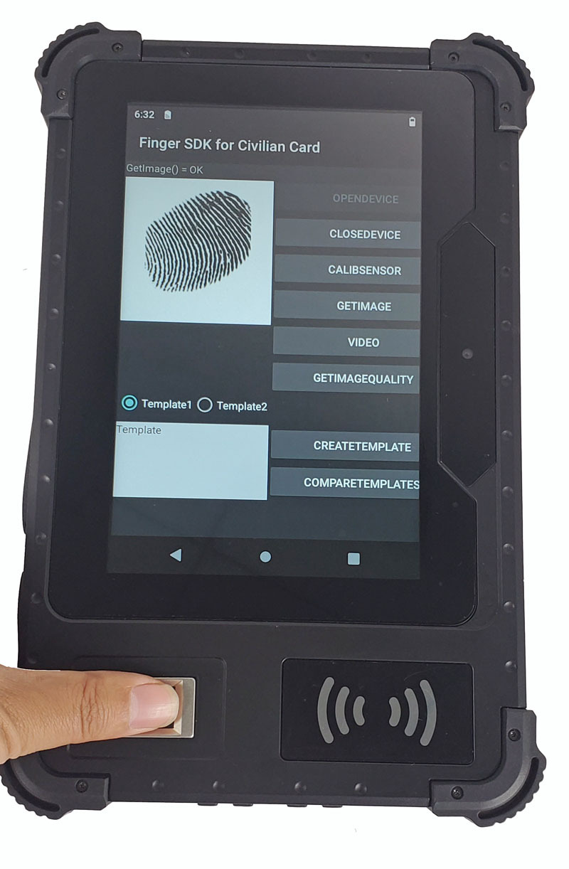 HR867-Get fingerprint-800