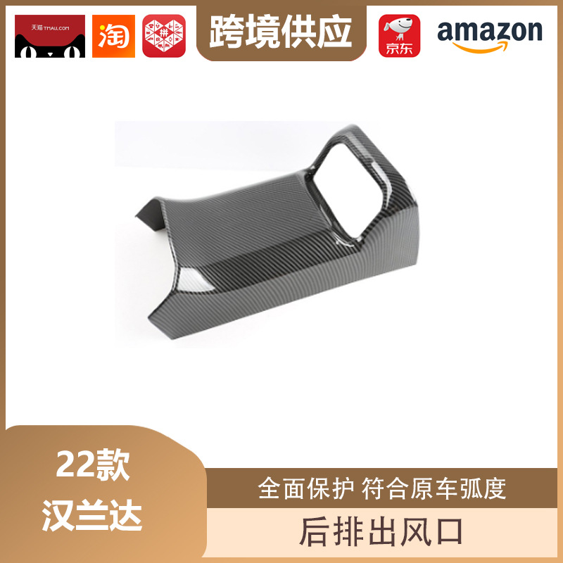 Libos Is Suitable for 22 Highlander Rear Air Outlet Frame Interior Highlander Rear Seat Anti-Kick